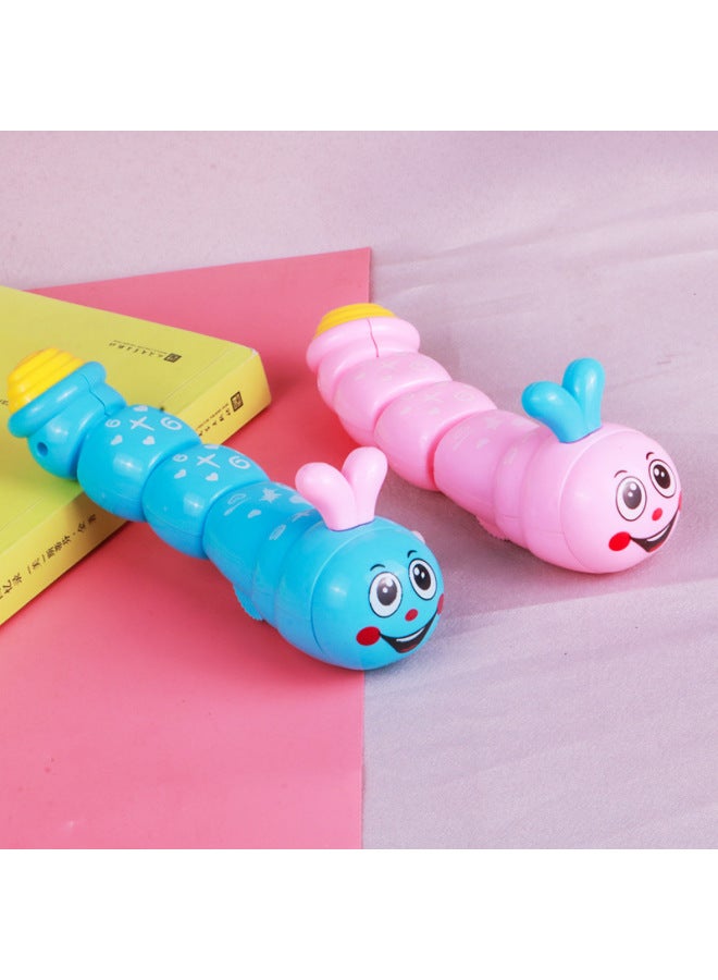Chain Caterpillar Creative Children's Cartoon Winding Car Sugar Baby Baby Puzzle Small Toys Manufacturers Wholesale-Color:Chain Caterpillar (1 Price, Independent)  - Image 4