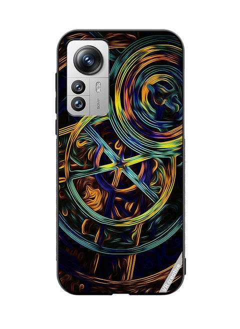 Protective Case Cover For Xiaomi 12X Abstract Design Multicolour