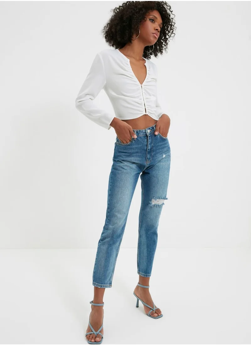 trendyol High Waist Mom Jeans