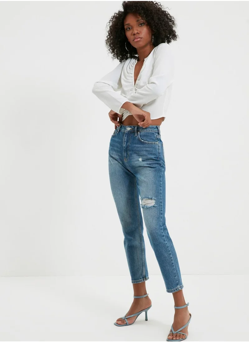 trendyol High Waist Mom Jeans