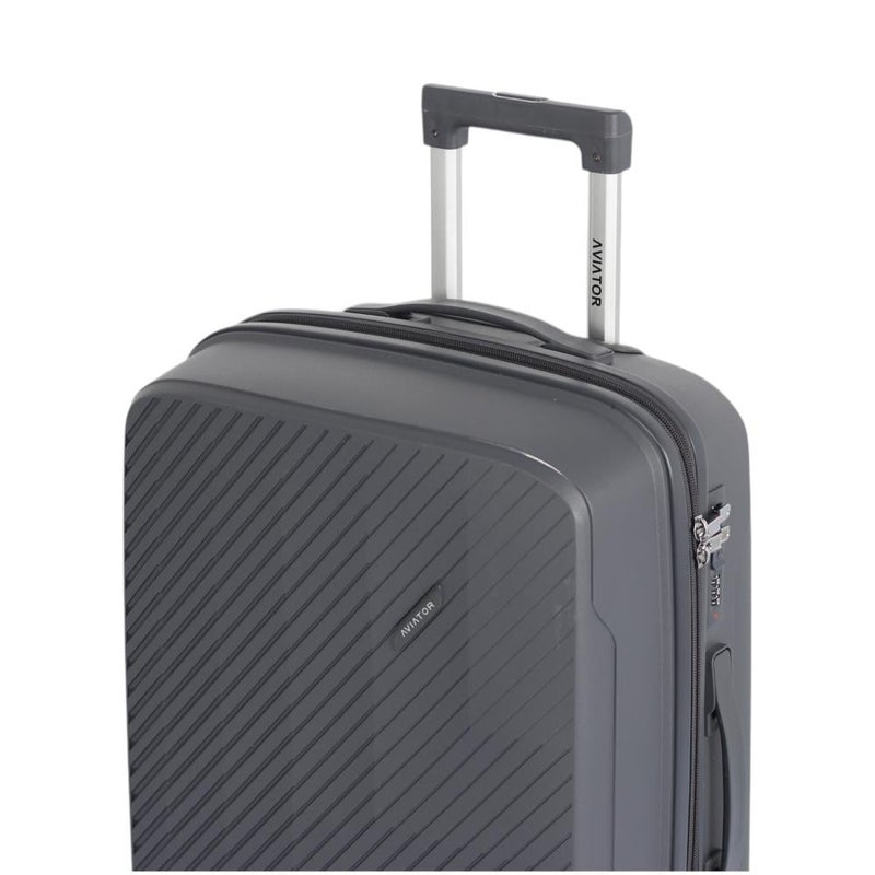 أفياتور طقم حقائب سفر فاخر ومتكامل – 3 قطع من AVIATOR مصنوع من البولي بروبلين ضدالكسر متانة عالية – تصميم عصري – أداء مثالي في كل رحلة - Image 4