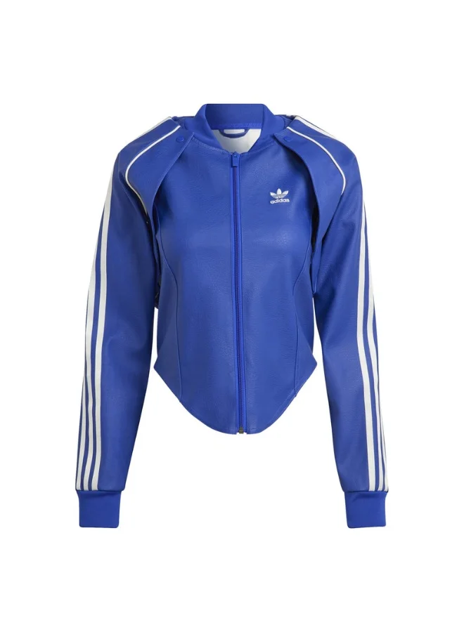 adidas Originals adidas SST TRACKTOP Blue Originals Women TRACK TOPS