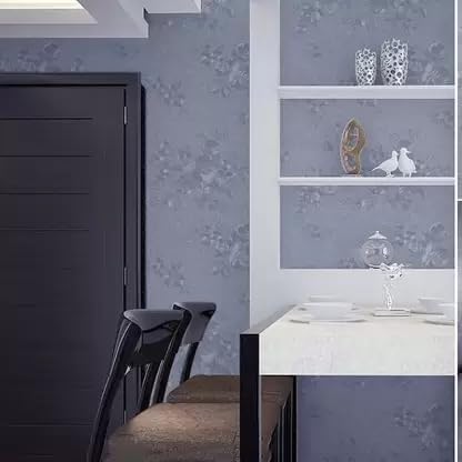 HAPPYMATES wall Stickers for Kitchen Oil Proof and Waterproof Wallpaper for Kitchen, Kitchen wall Stickers Heat Resistant Aluminium Stickers fire Proof Sheets (60 X 200 Cm, Silver Diamond) - Image 3