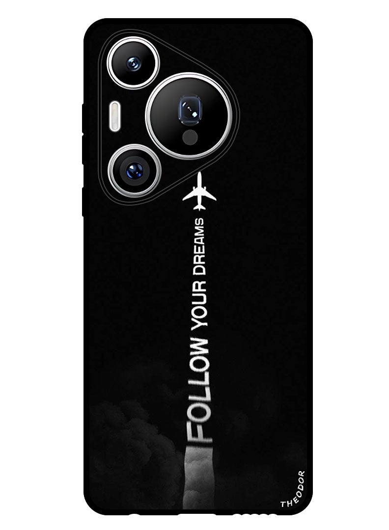 Theodor Protective Case Anti Scratch Shock Proof Bumper Cover For Huawei Pura 70 Pro Plus Follow Your Dreams - Image 1
