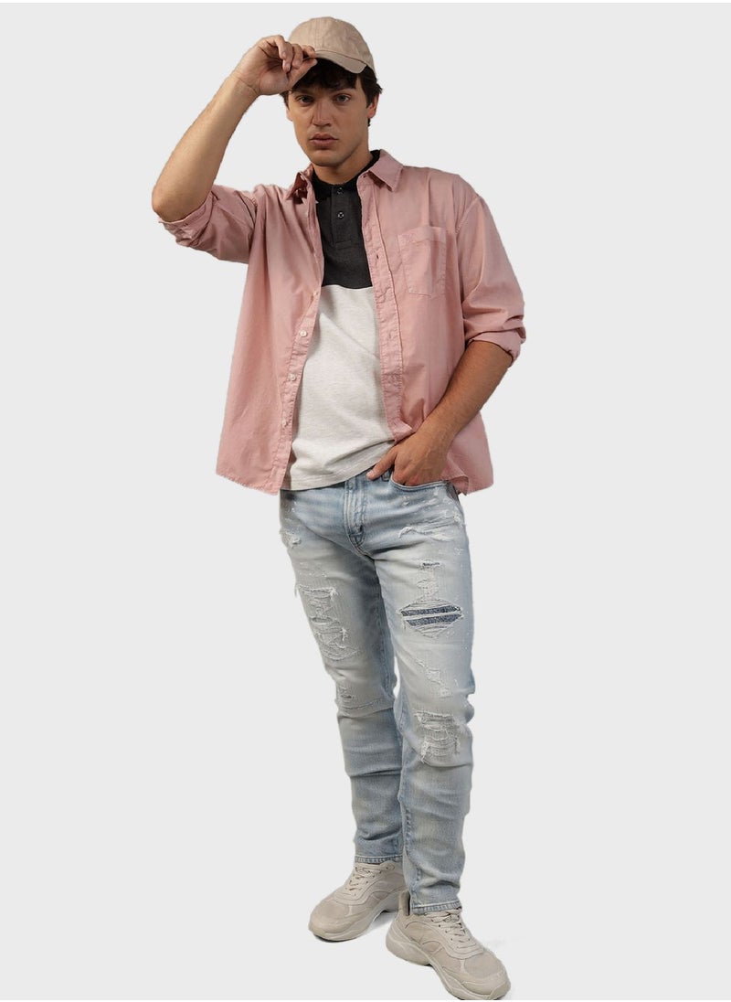 American Eagle - Front Pocket Regular Fit Shirt - Image 1