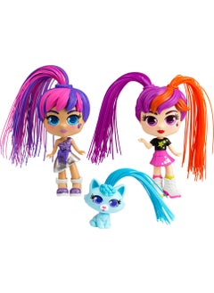 Silverlit Curli Girls 3 Set Hair Accessories and Pet  - Image 2