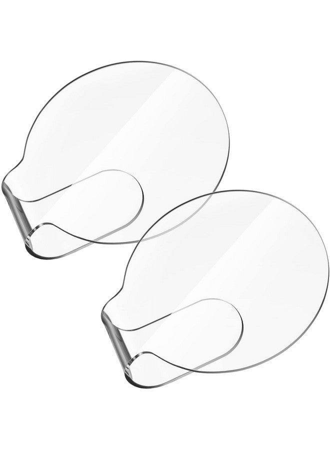 تشينكو لوحة خلط المكياج مكونة من قطعتين، صينية خلط المكياج المحمولة، صينية خلط كريم الأساس الأكريليكي، لوحة كريم أساس شفافة، لوحة مكياج ظلال العيون، طبق كريم أساس تجميلي لمزج المكياج - Image 1