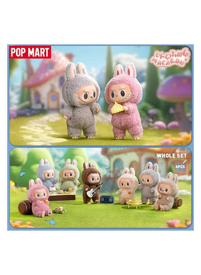 POP MART Labubu The Monsters Macaron Series Random 1 Piece Pop Mart Blind Box Collectible Toy Art  - Image 5