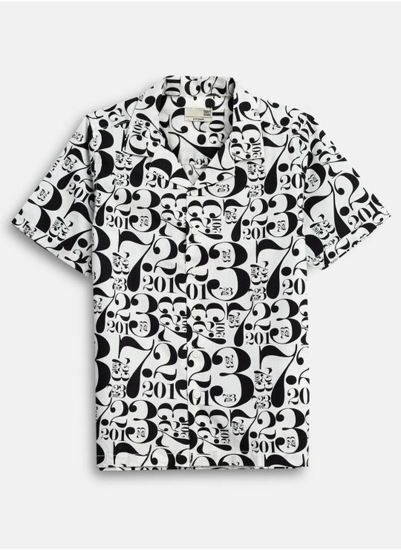 Bonkids Regular Long Sleeve Printed Cotton Shirt For Boys 100 % Cotton  - Image 1