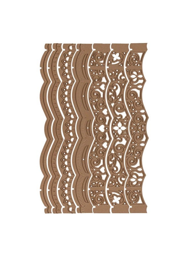 Spellbinders S5214 Borderabilities 'A2 Scalloped Borders Two' Scrapbooking Template - Image 3
