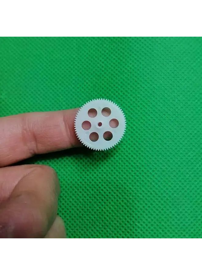 10pcs 0.3 Modular Plastic Gear 70 Teeth 2mm Hole For Model Airplane Tight Fit Durable - Image 3
