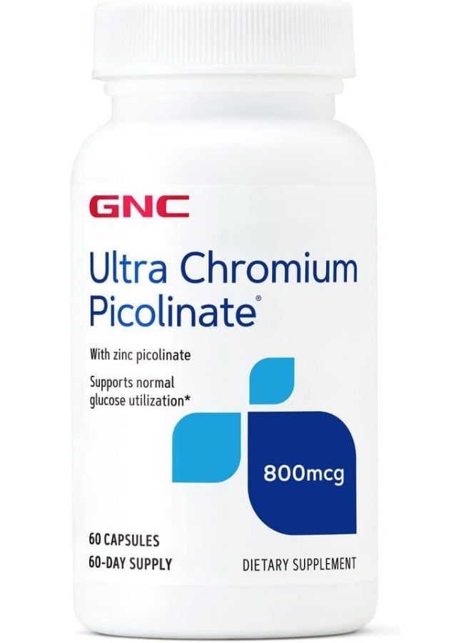 GNC Ultra Chromium Picolinate 800 Mcg - Image 1