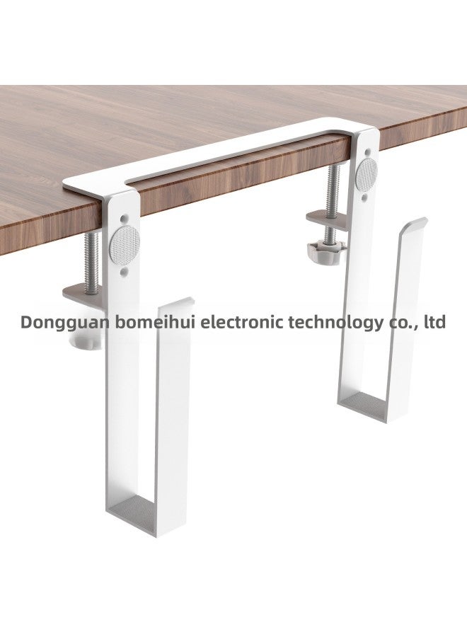 Hot Style Desktop Laptop Storage Stand Punch-Free Side Tablet Cooling Rack-Color:White (single Layer)