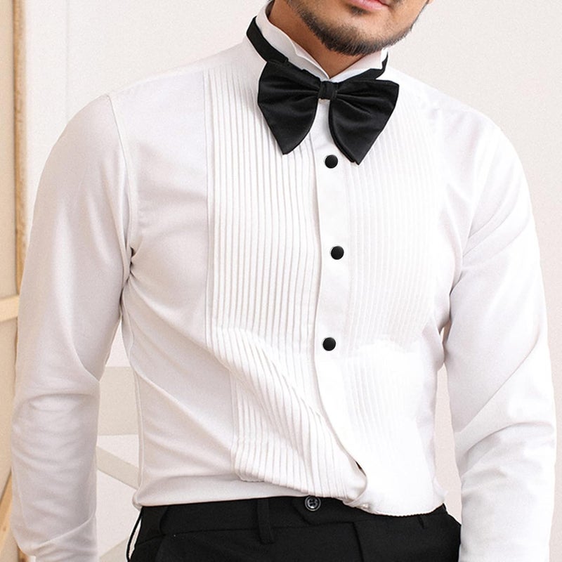 Zealmer 316L Stainless Steel Cufflinks Shirt Studs Business Wedding Gifts for Men - Image 4