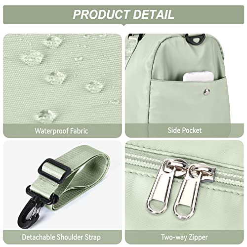 BJLFS Weekender Duffel Bags for Women Men, Travel Totes Bag for Airplane, Cute Sports Gym Dance Overnight Luggage Bag with Wet Pocket Shoe Compartment, Carry On Hospital Bag for Labor and Delivery - Image 5