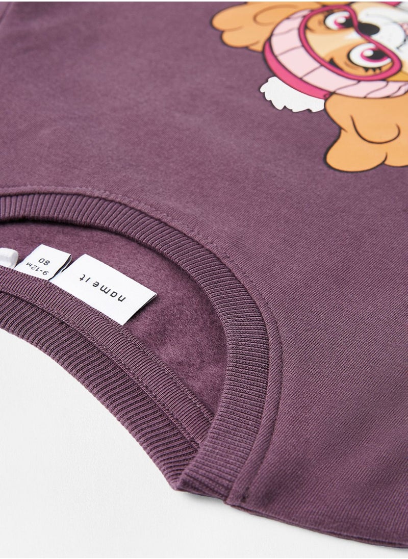 NAME IT - Kids Graphic Sweatshirt - Image 1