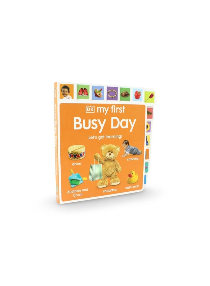 DK My First Busy Day: Let's Start Learning! Board Book - Image 1