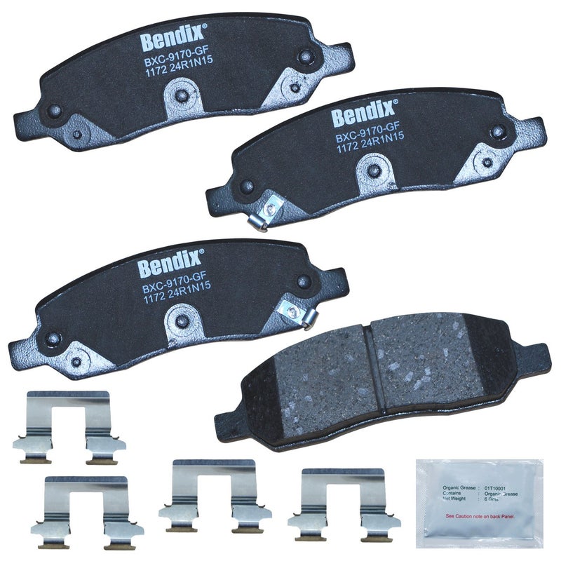 Bendix Priority1 CFC1172 Ceramic Rear Brake Pads for Buick Lucerne 2011-2006, Cadillac DTS 2011-2006 - Image 5