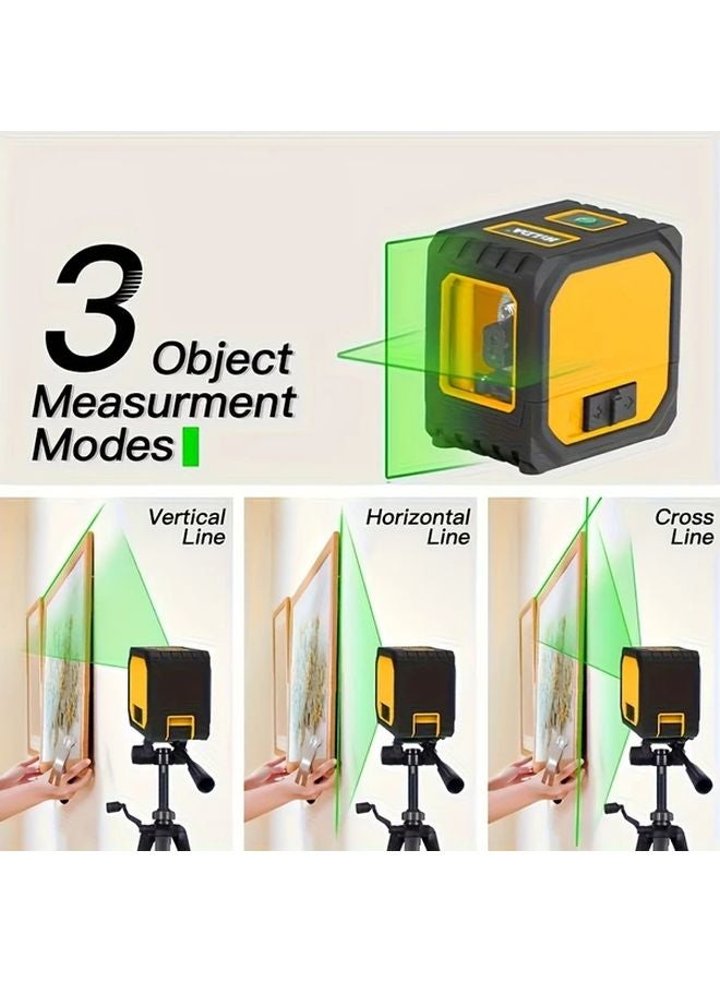HILDA Yellow High Precision Green Laser Level Auto Leveling Dual Line Crosshair - Image 4