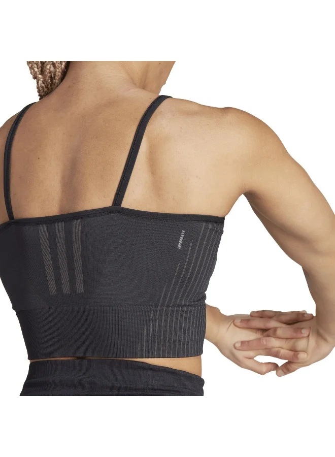 Adidas  Sml Top Black Training Tops 2XS for Women | Best Price UAE