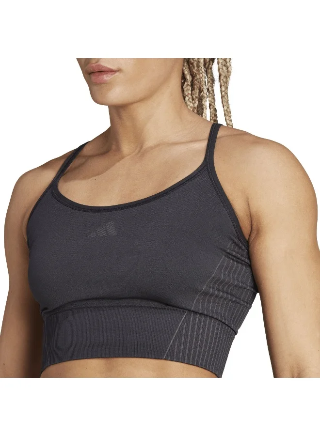 Adidas  Sml Top Black Training Tops 2XS for Women | Best Price UAE