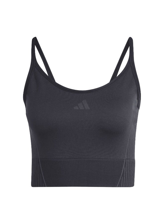 Adidas Sml Top Black Training Tops 2XS - Image 2