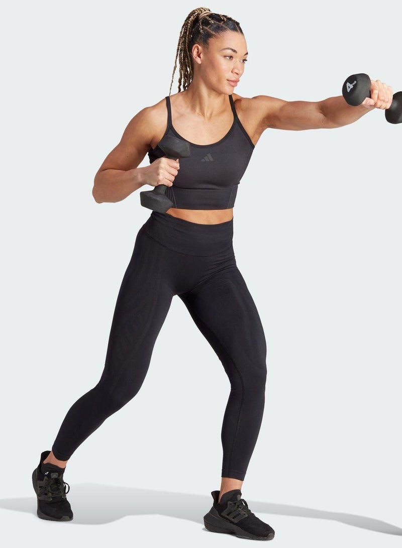 Adidas Sml Top Black Training Tops 2XS - Image 5