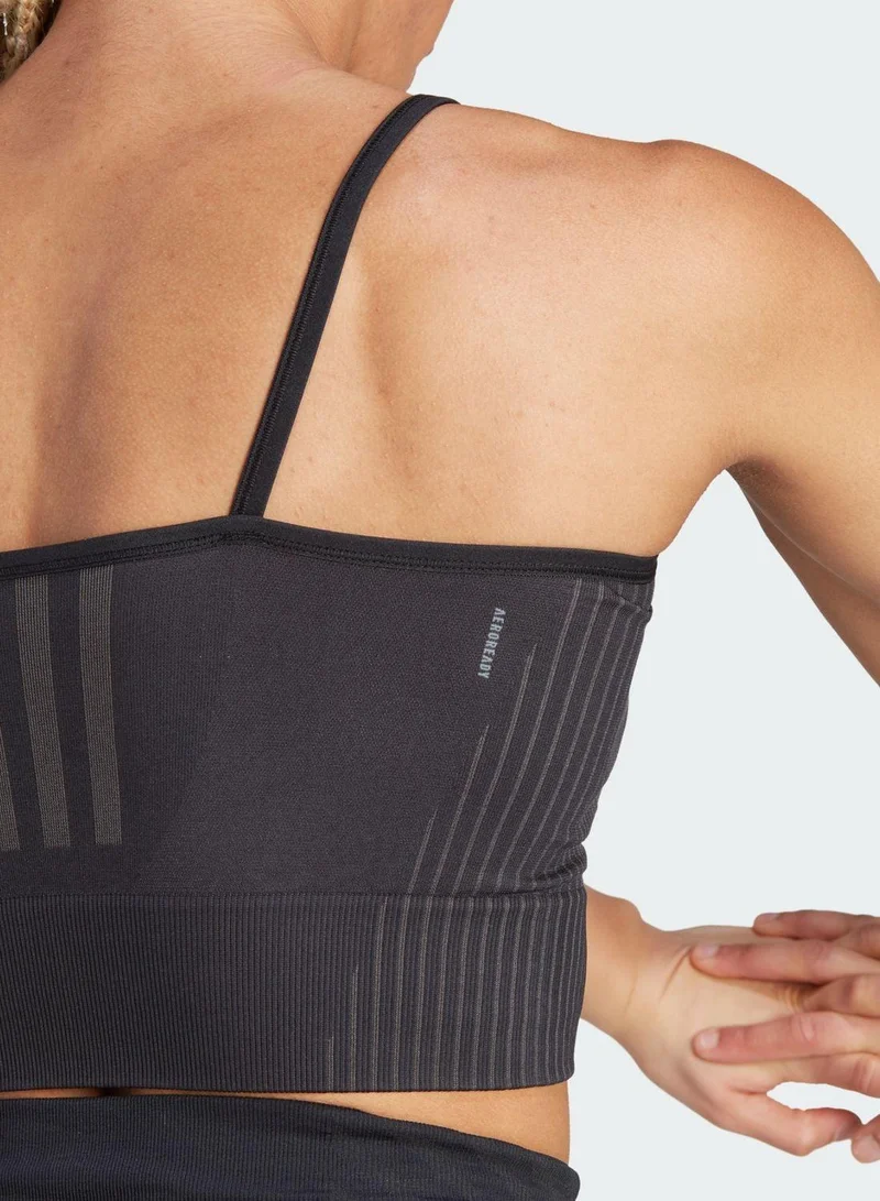 Adidas  Sml Top Black Training Tops 2XS for Women | Best Price UAE