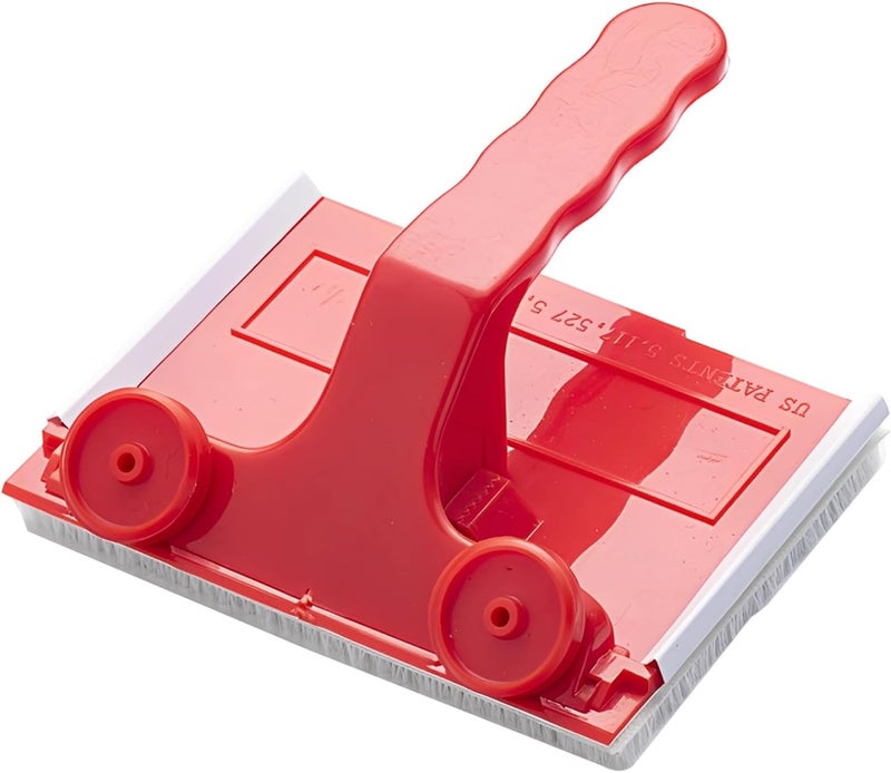 Wall & Ceiling Paint Tool: Red Edger with Handle & Roller, 2 in - Image 1