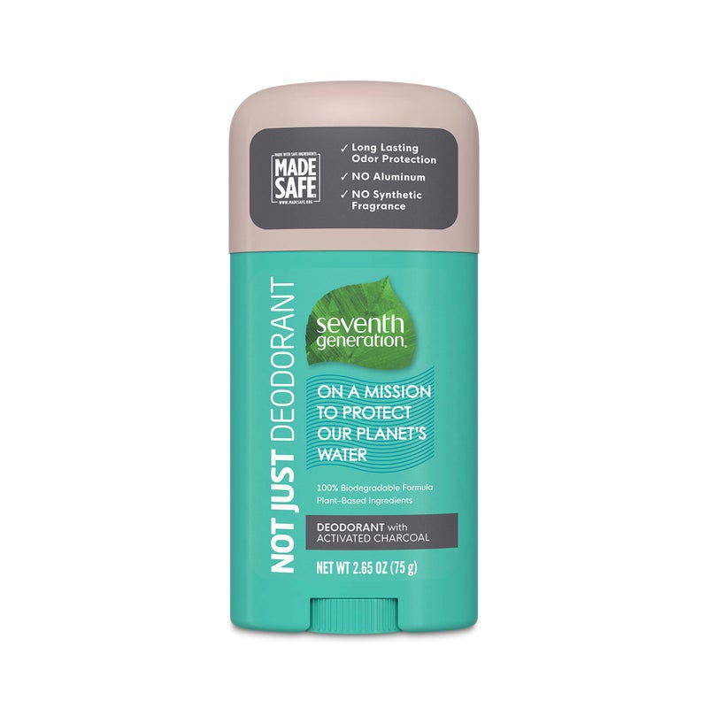 Seventh Generation AluminumFree Deodorant Activated Charcoal Biodegradable Formula 265 oz - Image 3
