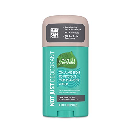 Seventh Generation AluminumFree Deodorant Activated Charcoal Biodegradable Formula 265 oz - Image 1