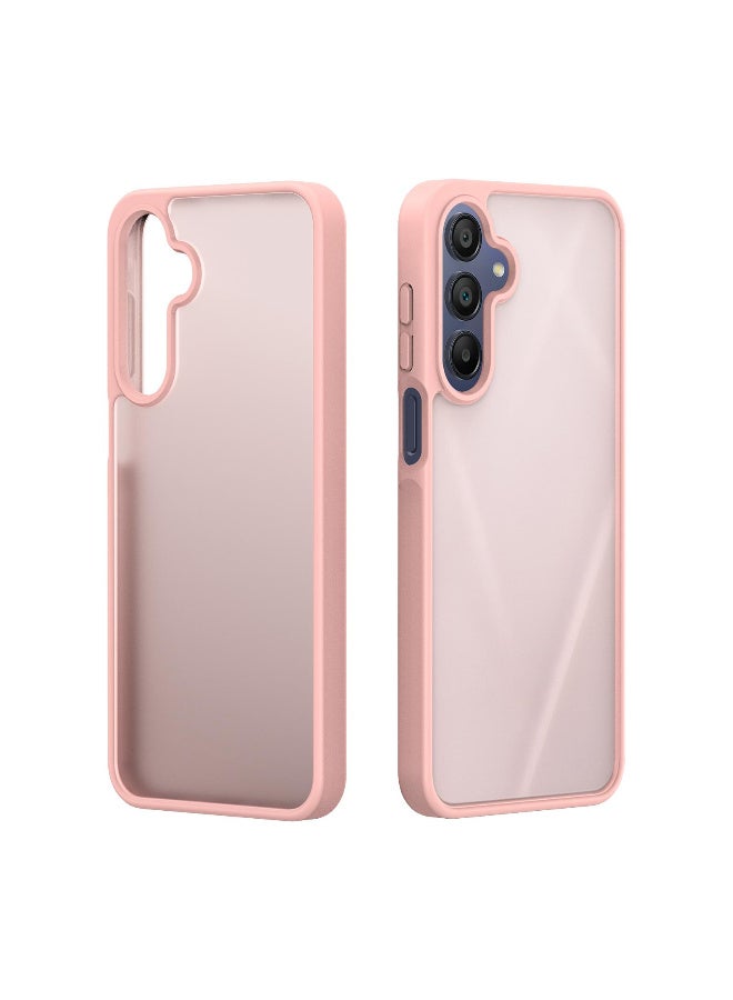 DUX DUCIS Yind Series Cover for the Samsung Galaxy A17 5G mobile phone a slim, TPU Hybrid PC  cover made of TPU, polycarbonate silicone - Light Pink - Image 2