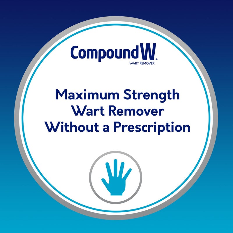 Compound W Maximum Strength Fast Acting Gel Wart Remover with 12 ConSeal Patches, 0.25 oz - Image 4