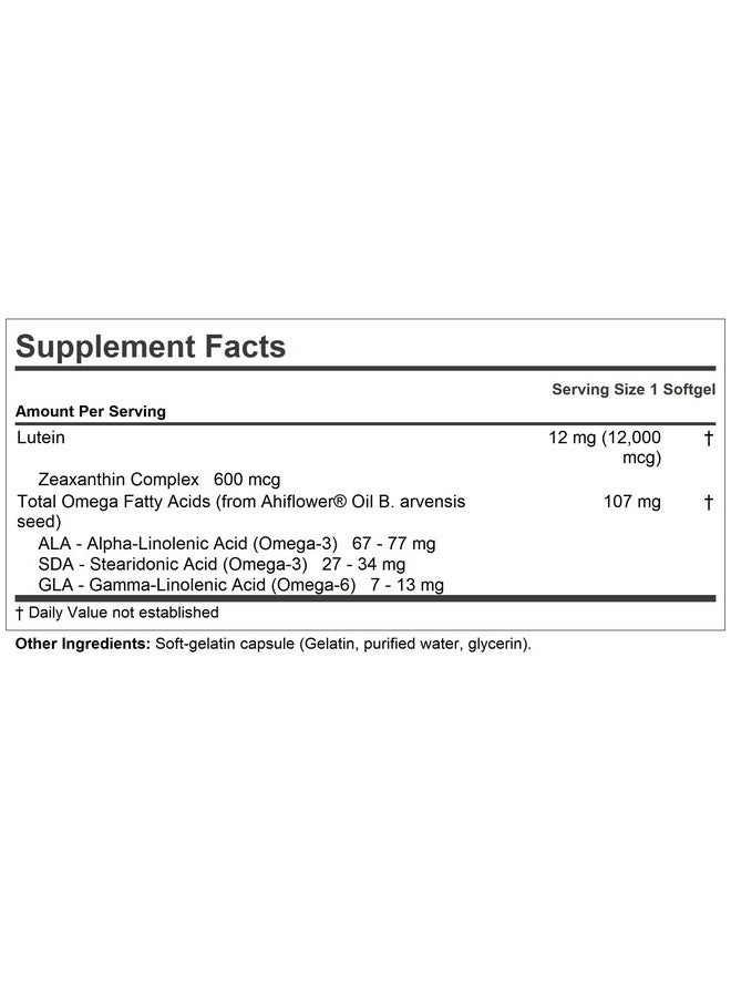 Andrew Lessman Lutein 12 Mg 60 Softgels Ultrahigh Levels Of Lutein. Powerful Antioxidant Carotenoid. Supports Eye Health And Promotes Healthy Vision And Skin. - Image 4