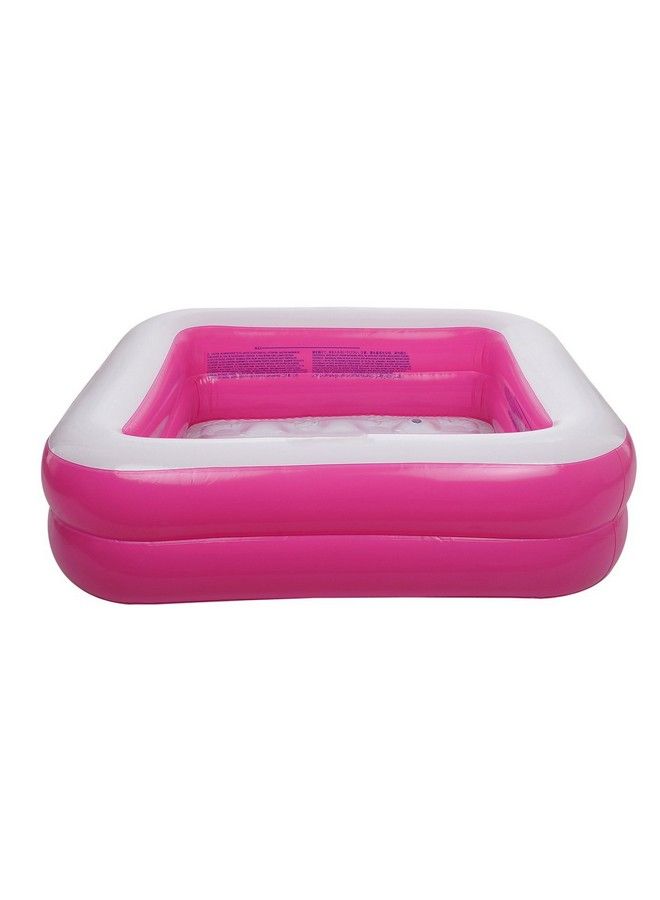 Aarushi حوض استحمام قابل للنفخ للأطفال (قد يختلف اللون بين الأخضر أو الوردي) - Image 4