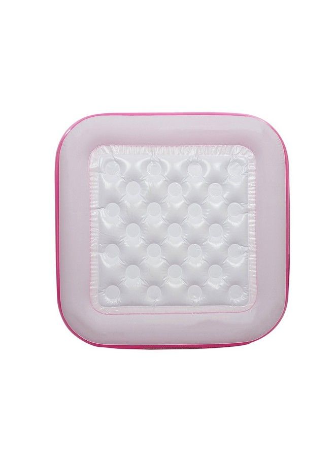 Aarushi حوض استحمام قابل للنفخ للأطفال (قد يختلف اللون بين الأخضر أو الوردي) - Image 5