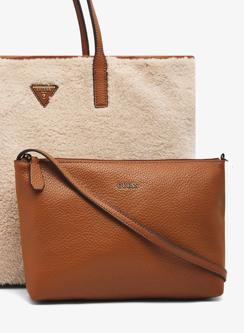 GUESS  Victtoria Large 2 In 1 Tote Bag for Women | Best Price UAE