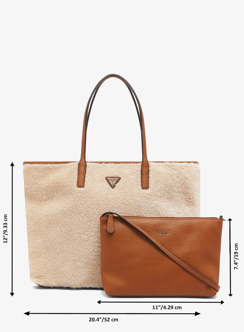 GUESS  Victtoria Large 2 In 1 Tote Bag for Women | Best Price UAE
