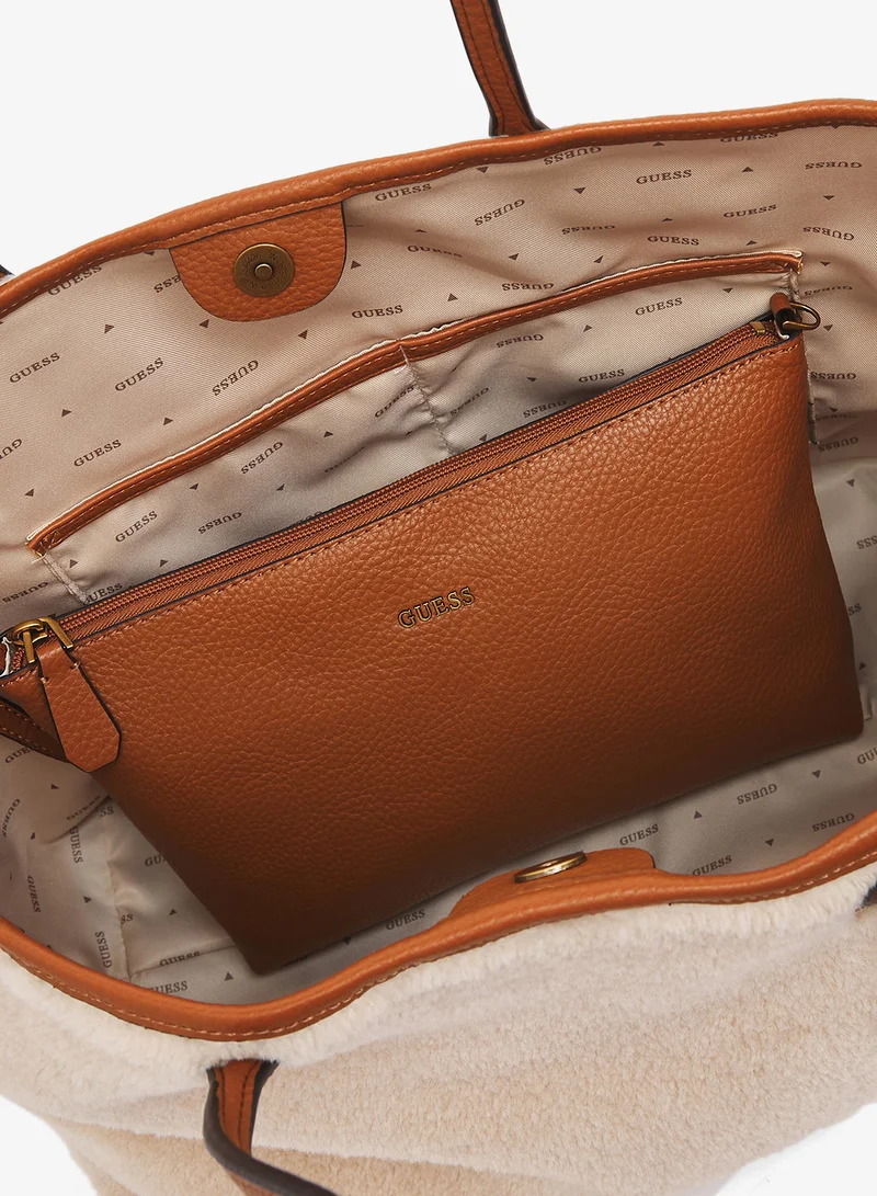 GUESS  Victtoria Large 2 In 1 Tote Bag for Women | Best Price UAE