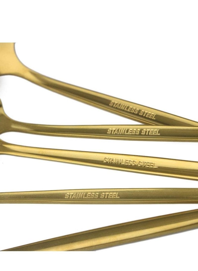 cosyinn 24-piece Western Style Flatware Set Gold - Image 2