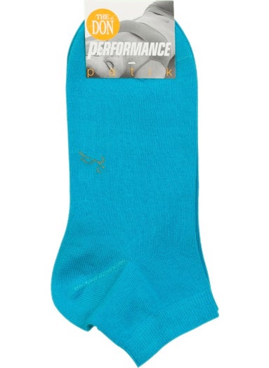 The Don Turquoise Color Women's Booties Socks  - Image 2