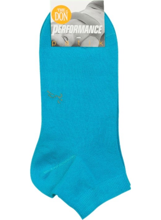 The Don Turquoise Color Women's Booties Socks  - Image 2
