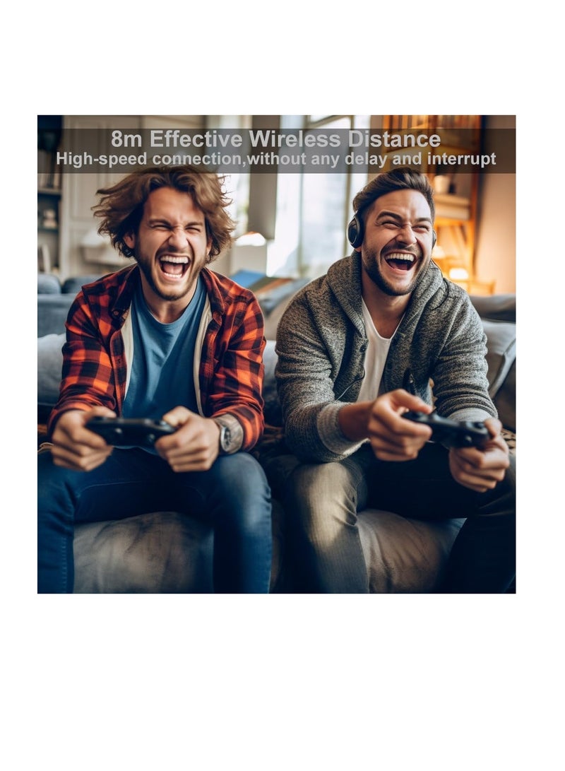 Wireless Controller for PlayStation 4 Compatible with 4/PlayStation Slim/PlayStation Pro 6-Axis Motion Sensor and Dual Vibration New Model - Image 2