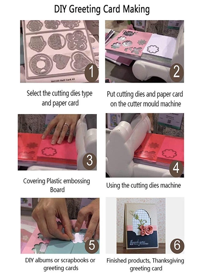 DDeehs Love Heart Die Cuts,Couple Wedding Mr&Mrs Diamond Ring Cutting Dies Cuts for Invitation DIY Album Card Making Embossing Scrapbooking Stencils Decoration - Image 5