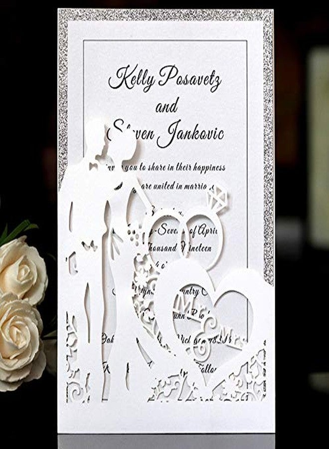 DDeehs Love Heart Die Cuts,Couple Wedding Mr&Mrs Diamond Ring Cutting Dies Cuts for Invitation DIY Album Card Making Embossing Scrapbooking Stencils Decoration - Image 4
