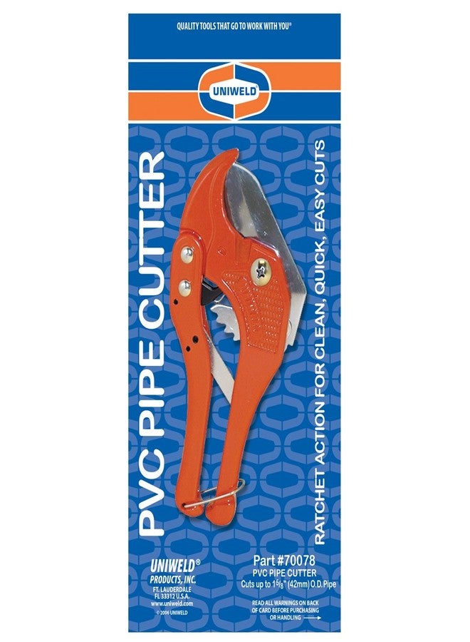 Uniweld 70078 PVC Ratchet Pipe Cutter - Image 3
