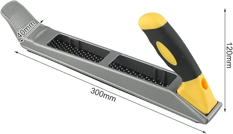 Stainless Steel Handheld Wood Rasp Plane File Planer With Comfortable Grip Color B - Image 3
