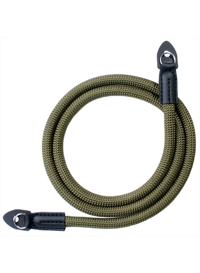VKO Camera Strap Rope Compatible with Sony Canon Nikon Fuji DSLR SLR Mirrorless Camera Rope Strap 100cm Green - Image 1