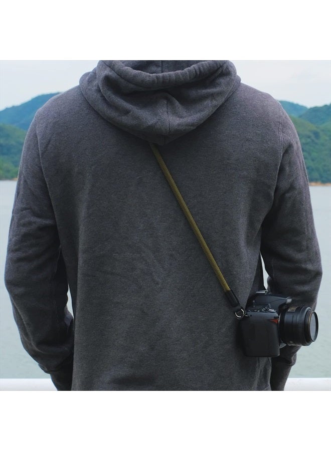 VKO Camera Strap Rope Compatible with Sony Canon Nikon Fuji DSLR SLR Mirrorless Camera Rope Strap 100cm Green - Image 3