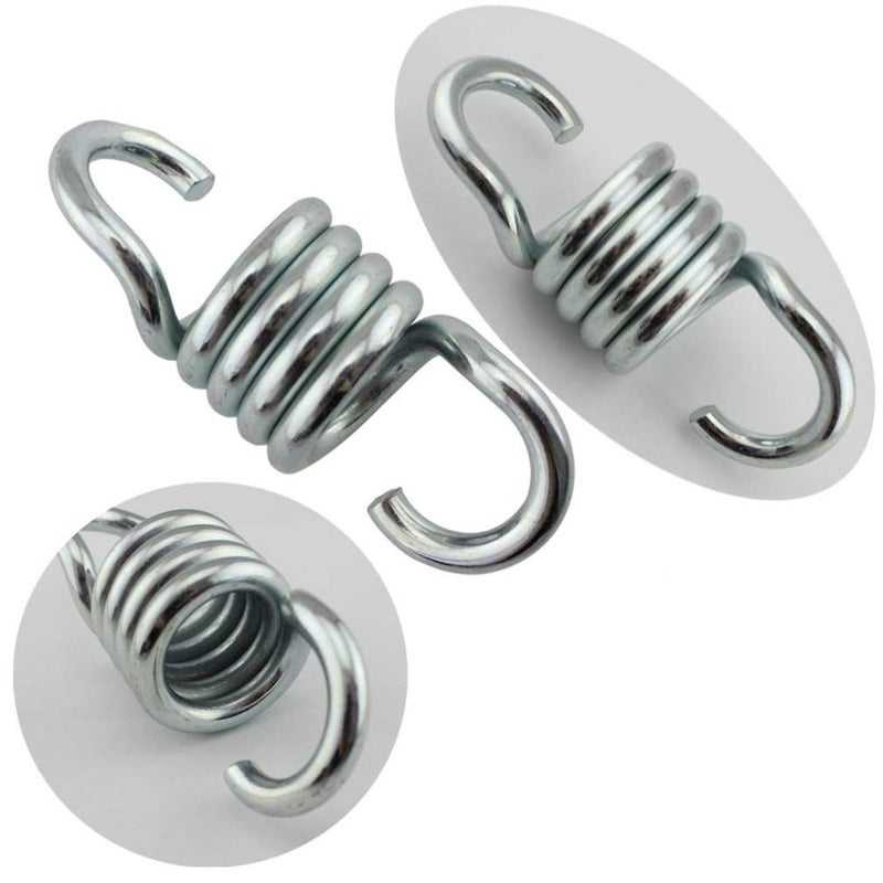Silver Heavy Duty Stainless Steel Hammock Chair Swing Spring 1pc 6.7mm - Image 4